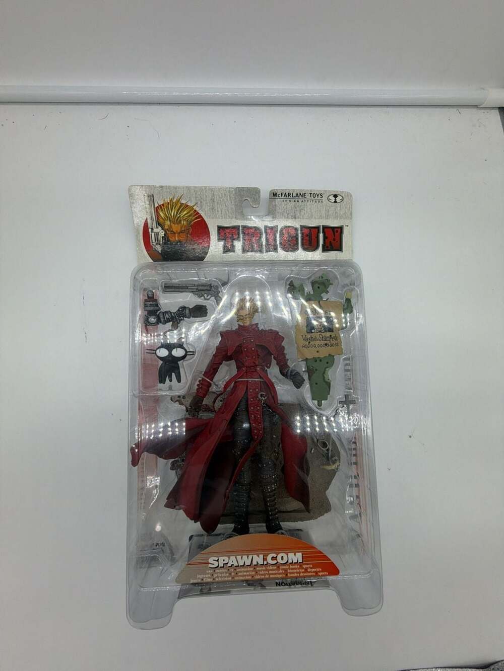 McFarlane Toys Trigun 3D Animation From Japan Vash The Stampede Action Figure